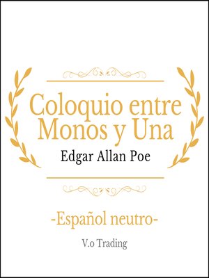 cover image of Coloquio entre Monos y Una